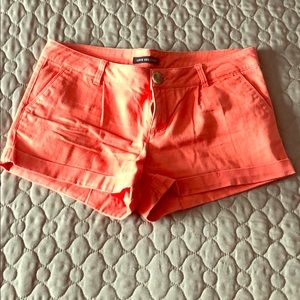 Coral shorts